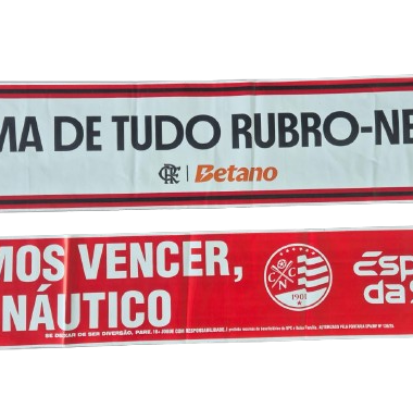 REF 1005 Faixas Plásticas para Eventos e Clubes de Futebol
