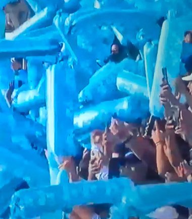REF 1009 Balões INFLÁVEL para eventos de Futebol. Sua marca fica!