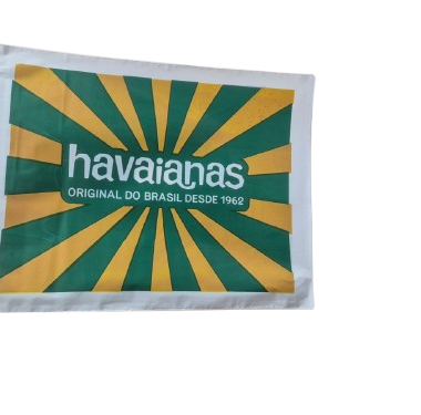 REF 1010 Bandeiras Plásticas para Eventos e Clubes de Futebol